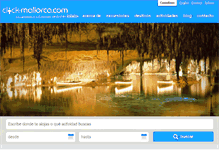 Tablet Screenshot of click-mallorca.com
